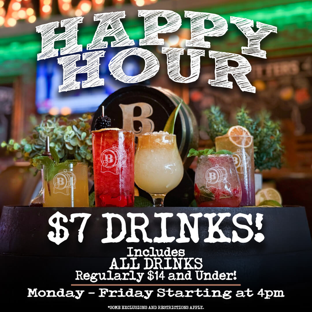 HAPPY HOUR 25 PUB SQUARE